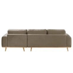 Canapé D'angle Lauris -VIDAXL || Leitmotiv || Emma Soldes Magasin ecksofa lauris samt longchair davorstehend rechts cappuccino 4881068