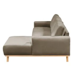 Canapé D'angle Lauris -VIDAXL || Leitmotiv || Emma Soldes Magasin ecksofa lauris samt longchair davorstehend rechts cappuccino 4881072