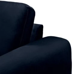 Canapé D'angle Lauris -VIDAXL || Leitmotiv || Emma Soldes Magasin ecksofa lauris samt longchair davorstehend rechts dunkelblau 4881528