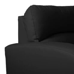 Canapé D'angle Parilla (convertible) 34 Canapé D'angle Parilla (convertible) -VIDAXL || Leitmotiv || Emma Soldes Magasin ecksofa parilla mit schlaffunktion echtleder longchair davorstehend rechts schwarz 229 cm 4380096