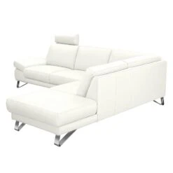 Canapé D'angle Silvano 21 Canapé D'angle Silvano -VIDAXL || Leitmotiv || Emma Soldes Magasin ecksofa silvano kunstleder weiss ottomane davorstehend rechts 443604