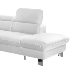 Canapé D'angle Waiho 27 Canapé D'angle Waiho -VIDAXL || Leitmotiv || Emma Soldes Magasin ecksofa waiho kunstleder ottomane davorstehend rechts mit schlaffunktion weiss 3477401