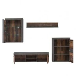 Ensemble Meuble TV Paroi Murale JULIAN -VIDAXL || Leitmotiv || Emma Soldes Magasin ed1f405651f842ee94850a42d94ff76f