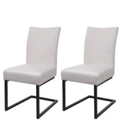 Chaises Cantilever HWC-L15 (lot De 2) -VIDAXL || Leitmotiv || Emma Soldes Magasin ee265beca5bf42018e166dcac55d6c58