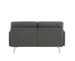 Canapé Droit ADAM Fixe Tissu Noir -VIDAXL || Leitmotiv || Emma Soldes Magasin eeb5aa8b3a824d3f8da915194bcf4d68