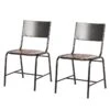 Chaises TAMATI - Lot De 2 1 Chaises TAMATI - Lot De 2 -VIDAXL || Leitmotiv || Emma Soldes Magasin esszimmerstuhl tamati 2er set pinie massiv metall 4922728
