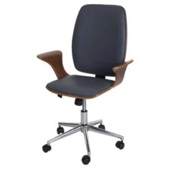 Fauteuil De Bureau HWC-C54 20 Fauteuil De Bureau HWC-C54 -VIDAXL || Leitmotiv || Emma Soldes Magasin f296ef0515534279b3b8edf016ef31e5