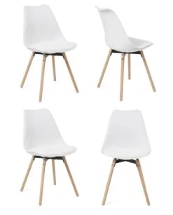 Chaise Scandinave MIA (lot De 4)