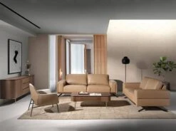 Canapé 2 Places En Cuir Couleur Arena -VIDAXL || Leitmotiv || Emma Soldes Magasin f5a4cf51f8824b3db597bc093af5e25d