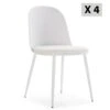 Lot De 4 Chaises Kana Blanches 2 Lot De 4 Chaises Kana Blanches -VIDAXL || Leitmotiv || Emma Soldes Magasin f6e35bd8feab413daaf5627a1ea2da1f