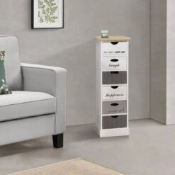 Commode Salo à 6 Tiroirs -VIDAXL || Leitmotiv || Emma Soldes Magasin f7e99eb61a4e417b9705a055b120954a