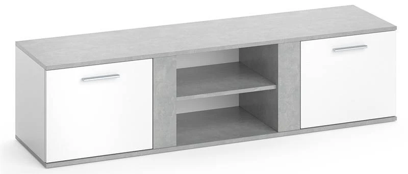 Buffet Bas Novelli Béton/blanc 7 Buffet Bas Novelli Béton/blanc – Image 5