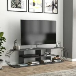 Meuble TV Robertsfors -VIDAXL || Leitmotiv || Emma Soldes Magasin f922c0ce7c8140eea39aebe69e9c8320