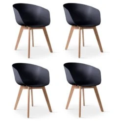 Lot De 4 Chaises ALBORG 29 Lot De 4 Chaises ALBORG -VIDAXL || Leitmotiv || Emma Soldes Magasin fcc208d91ea2441abf25cdf7c9db21c9