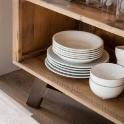 Buffet Haut Tamati -VIDAXL || Leitmotiv || Emma Soldes Magasin highboard tamati pinie massiv 3758576