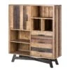 Buffet Haut Tamati 2 Buffet Haut Tamati -VIDAXL || Leitmotiv || Emma Soldes Magasin highboard tamati pinie massiv 4922564