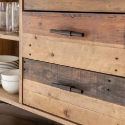 Buffet Haut Tamati -VIDAXL || Leitmotiv || Emma Soldes Magasin highboard tamati pinie massiv 4922584