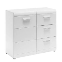 Commode Adana -VIDAXL || Leitmotiv || Emma Soldes Magasin kommode adana hochglanz weiss 5151932