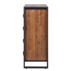 Buffet MANCHESTER 5 Tiroirs -VIDAXL || Leitmotiv || Emma Soldes Magasin kommode manchester ii akazie massiv metall 4876420