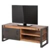 Meuble TV MANCHESTER 2 Rangements Droite 2 Meuble TV MANCHESTER 2 Rangements Droite -VIDAXL || Leitmotiv || Emma Soldes Magasin lowboard manchester i akazie massiv metall 4872736