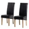 Chaises Capitonnées Nello II (lot De 2) -VIDAXL || Leitmotiv || Emma Soldes Magasin polsterstuhl nello 2er set kunstleder schwarz 1934742