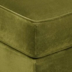 Récamière Blomma 22 Récamière Blomma -VIDAXL || Leitmotiv || Emma Soldes Magasin recamiere blomma samtstoff olivgruen armlehne davorstehend links nussbaum 3671213