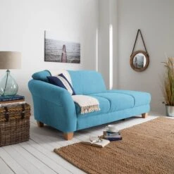 Méridienne Cebu 34 Méridienne Cebu -VIDAXL || Leitmotiv || Emma Soldes Magasin recamiere cebu webstoff armlehne davorstehend links hellblau 4784016