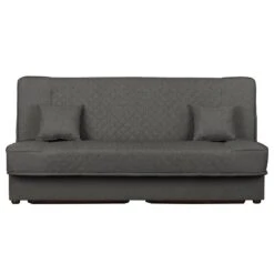 Canapé Convertible Bueno Vista -VIDAXL || Leitmotiv || Emma Soldes Magasin schlafsofa bueno vista strukturstoff grau 4618592