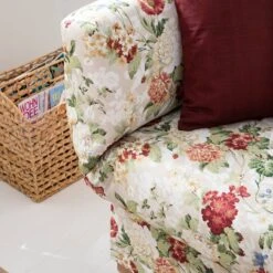 Canapé Convertible Gardner 11 Canapé Convertible Gardner -VIDAXL || Leitmotiv || Emma Soldes Magasin schlafsofa gardner webstoff gebluemt 5211048