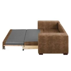 Sofa-lit Latina Avec Accoudoir XL Basic -VIDAXL || Leitmotiv || Emma Soldes Magasin schlafsofa latina iii antiklederoptik latte macchiato 176 cm 4359784