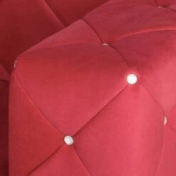 Canapé Carlotta (2 Places) -VIDAXL || Leitmotiv || Emma Soldes Magasin sofa carlotta 2 sitzer microfaser rot 388184