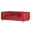 Canapé Carlotta (2 Places) 2 Canapé Carlotta (2 Places) -VIDAXL || Leitmotiv || Emma Soldes Magasin sofa carlotta 2 sitzer microfaser rot 388191