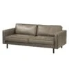 Canapé 3 Places FORT DODGE -VIDAXL || Leitmotiv || Emma Soldes Magasin sofa fort dodge 3 sitzer antiklederlook muskat 4669708