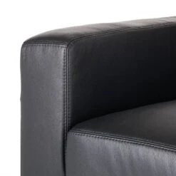 Canapé Lampone (2 Places) -VIDAXL || Leitmotiv || Emma Soldes Magasin sofa lampone 2 sitzer echtleder schwarz 1387432