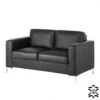 Canapé Lampone (2 Places) 1 Canapé Lampone (2 Places) -VIDAXL || Leitmotiv || Emma Soldes Magasin sofa lampone 2 sitzer echtleder schwarz 1417226
