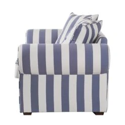 Canapé Colmar (2 Places) 20 Canapé Colmar (2 Places) -VIDAXL || Leitmotiv || Emma Soldes Magasin sofa livia 2 sitzer webstoff blau gestreift 309045