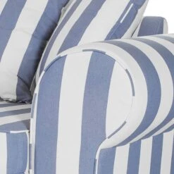 Canapé Colmar (2 Places) 23 Canapé Colmar (2 Places) -VIDAXL || Leitmotiv || Emma Soldes Magasin sofa livia 2 sitzer webstoff blau gestreift 309052