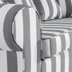 Canapé Colmar (2 Places) 32 Canapé Colmar (2 Places) -VIDAXL || Leitmotiv || Emma Soldes Magasin sofa livia 2 sitzer webstoff grau gestreift 309476