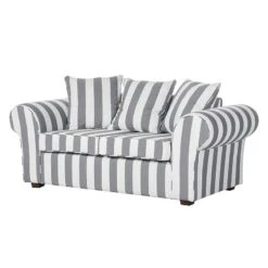Canapé Colmar (2 Places) 26 Canapé Colmar (2 Places) -VIDAXL || Leitmotiv || Emma Soldes Magasin sofa livia 2 sitzer webstoff grau gestreift 309479