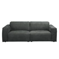 Canapé 2 Places LORALAI -VIDAXL || Leitmotiv || Emma Soldes Magasin sofa manchester 2 sitzer echtleder anthrazit 4354784