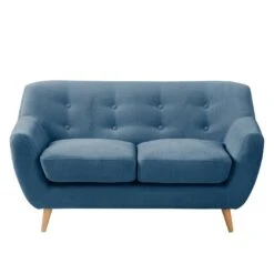 Canapé Rometta (2 Places) -VIDAXL || Leitmotiv || Emma Soldes Magasin sofa rometta 2 sitzer microfaser kobaltblau 4885620