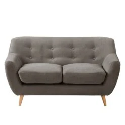 Canapé Rometta (2 Places) -VIDAXL || Leitmotiv || Emma Soldes Magasin sofa rometta 2 sitzer microfaser lehm 4885764