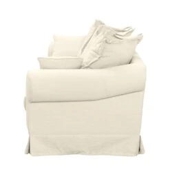 Canapé Saltum (3 Places) 25 Canapé Saltum (3 Places) -VIDAXL || Leitmotiv || Emma Soldes Magasin sofa saltum 3 sitzer webstoff cremeweiss 4214888