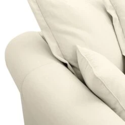 Canapé Saltum (3 Places) 27 Canapé Saltum (3 Places) -VIDAXL || Leitmotiv || Emma Soldes Magasin sofa saltum 3 sitzer webstoff cremeweiss 4214896