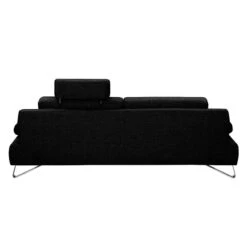 Canapé Silvano (2,5 Places) -VIDAXL || Leitmotiv || Emma Soldes Magasin sofa silvano 2 5 sitzer webstoff schwarz 442425