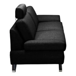 Canapé Silvano (2,5 Places) -VIDAXL || Leitmotiv || Emma Soldes Magasin sofa silvano 2 5 sitzer webstoff schwarz 442431