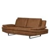Canapé Yovanna (3 Places) -VIDAXL || Leitmotiv || Emma Soldes Magasin sofa yovanna 3 sitzer antiklederlook cognac 4498480