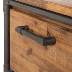 Meuble TV Atelier I -VIDAXL || Leitmotiv || Emma Soldes Magasin tv lowboard atelier i akazie teilmassiv 1832770