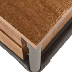 Meuble TV Atelier I -VIDAXL || Leitmotiv || Emma Soldes Magasin tv lowboard atelier i akazie teilmassiv 1832774