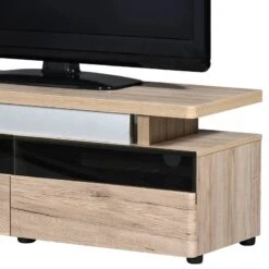 Meuble TV CU-Libre 220 -VIDAXL || Leitmotiv || Emma Soldes Magasin tv lowboard cu libre 220 eiche sanremo dekor 4490236